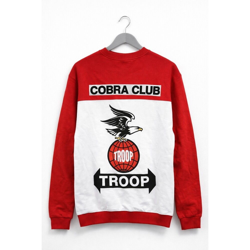 World of TROOP Cobra Club Crew Neck Sweatshirt Men’s Medium New B7 Excellent